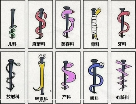医学院的校徽上为什么都有一条蛇？