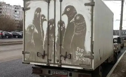 俄罗斯大街上的汽车，为啥一辆比一辆脏？