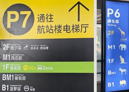 为啥很多机场爱用动物或水果给楼层起名？