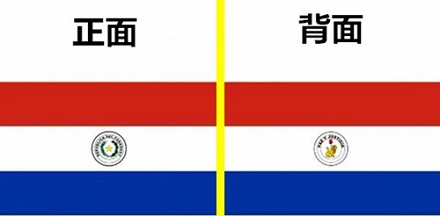 哪个国家的国旗正面与反面不一样?